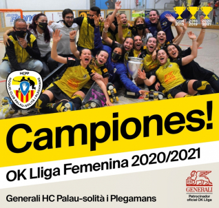 Foto de grup Generali Hoquei Club Palau Campiones Lliga 2020-21 ret.jpg