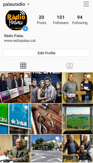 Primera Setmana d'Instagram de Ràdio Palau a 5 desembre 2019