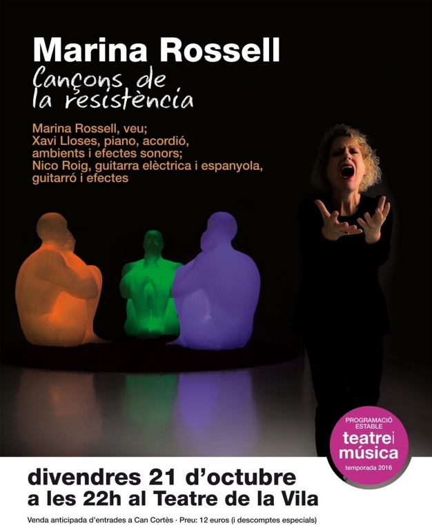 Marina Rossell cartell 2016