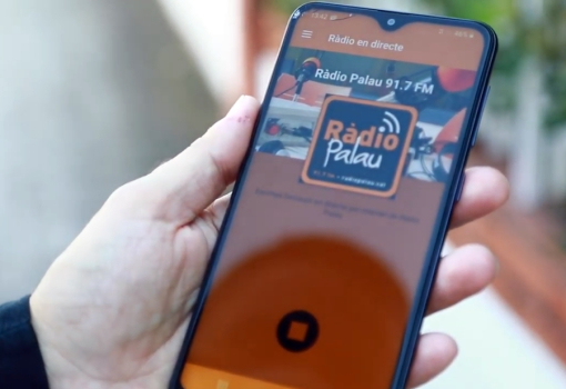 App Ràdio Palau apartat en directe