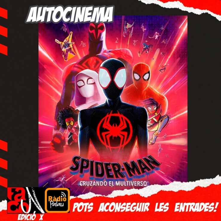 Autocinema FanCon 1 setembre 2023 Spìdeman amb logo ràdio.jpg
