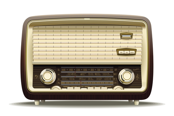 Aparell de ràdio antiga