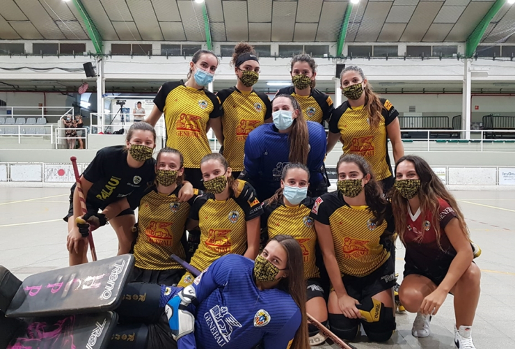 Hoquei Club Palau a la Lliga Catalana setembre de 2020