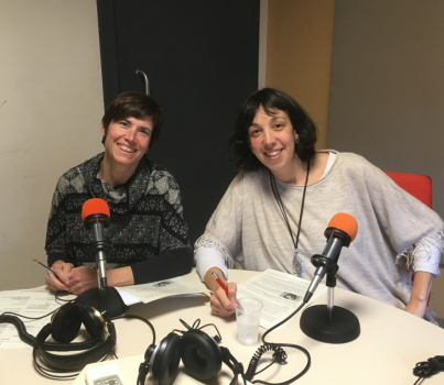 Traspàs del magazine de Maria Mas a Raquel Puig El Meu Carrer 5 de març de 2019