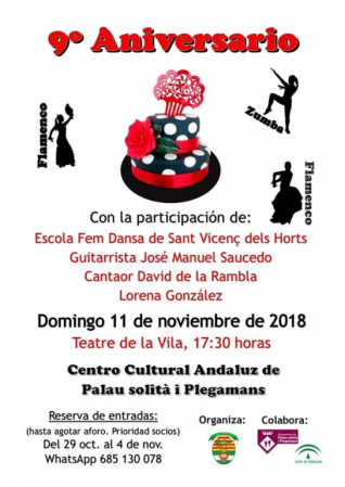 Cartell 9è aniversari Centro Cultural Andaluz 11 nov 2018.jpg