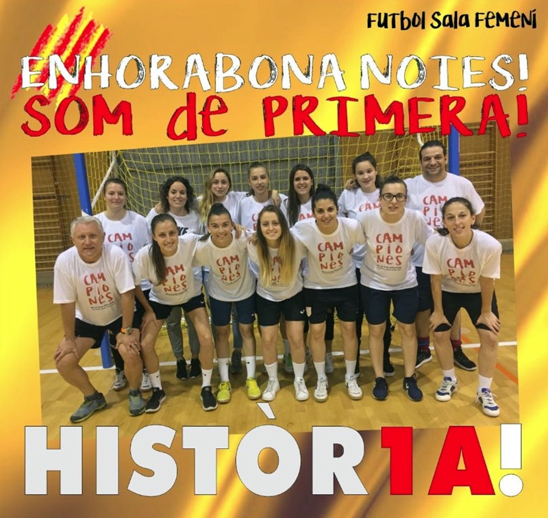 Femisport a 1a Divisió juny 2018