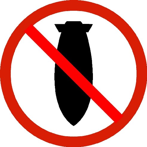 Logo Aturem la Guerra