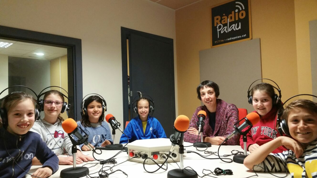 Alumnat de 5è de l´escola Folch i Torres el 28 de febrer de 2017