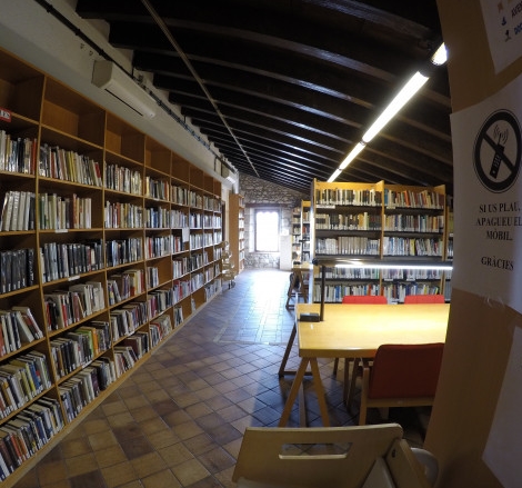 Sala lectura Biblioteca