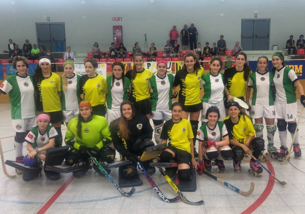 Noies Hoquei sub 16 semifinals campionat Espanya maig 2017