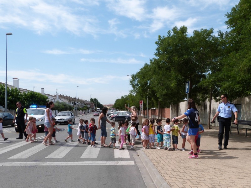 Evacuació Escola Palau 2012
