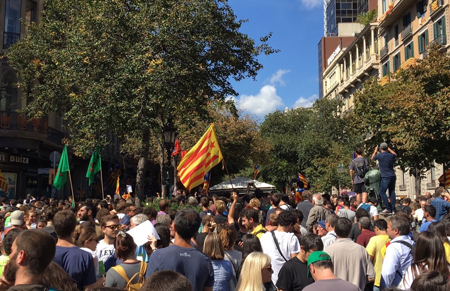 Concentració Barcelona 20 set 2017