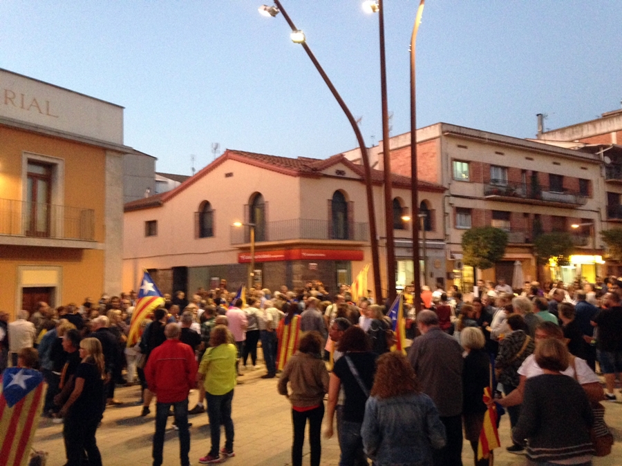 Conentració Plaça de la Vila 20 set 2017