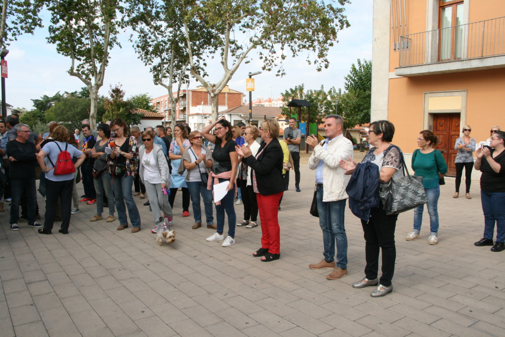 Acte rebuig violència policial 2 oct 2017
