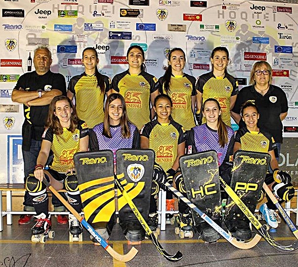 Noies 1er equip Hoquei temporada 2017-2018