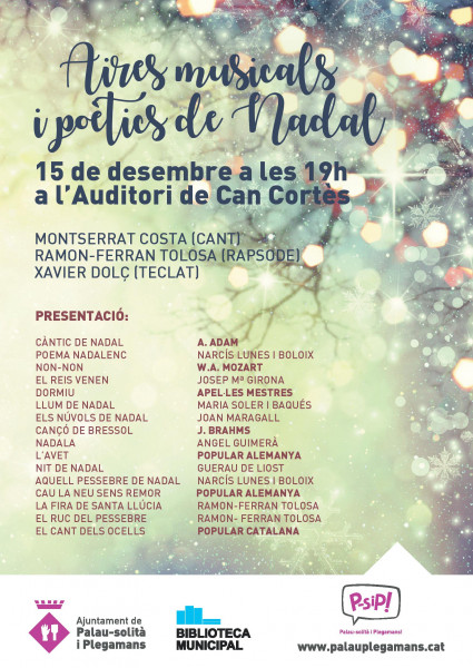 Poemes de Nadal cartell 15 des 2017