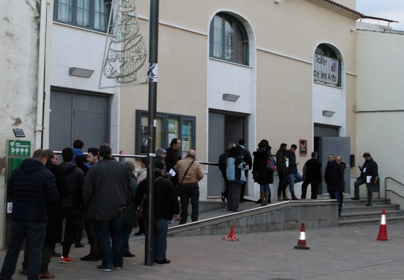Sala Polivalent Col·legi Electoral 2017