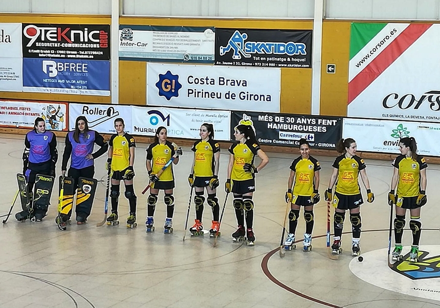 Hoquei noies a Girona 18 feb 2018