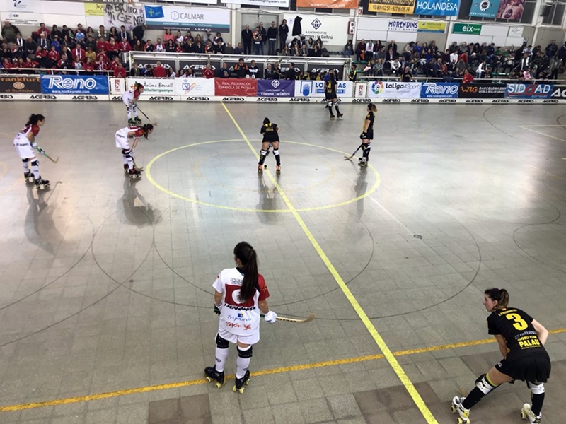 Hoquei inici semifinal Copa Reina 2018 Vilanova