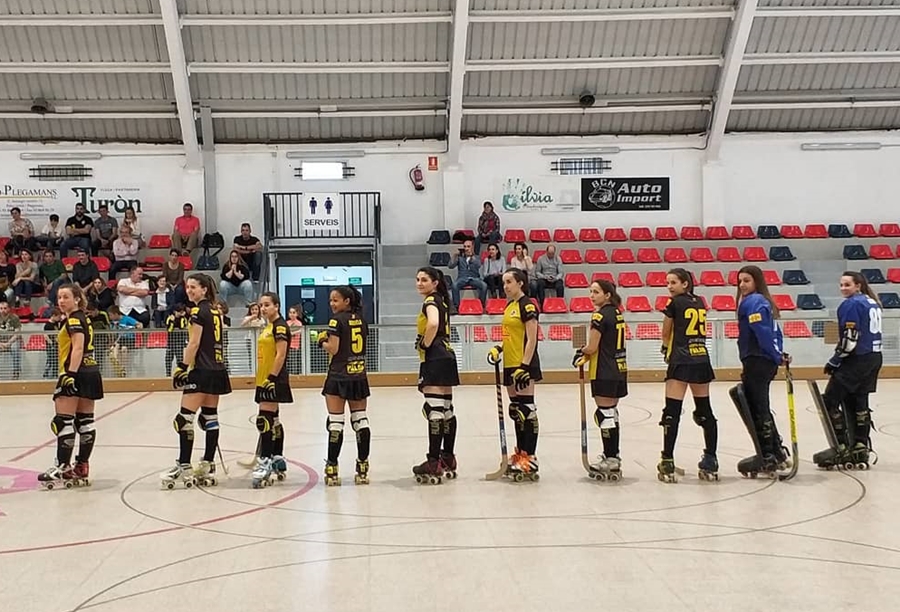 Hoquei noies 21 abril 2018 vs Alcorcón