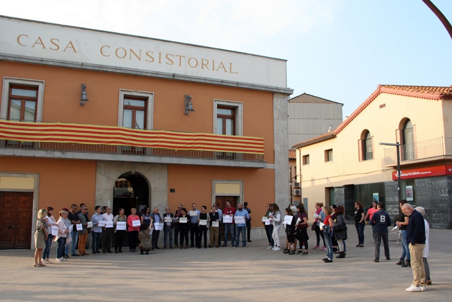 Concentració sentència la manada 26 abril 2018
