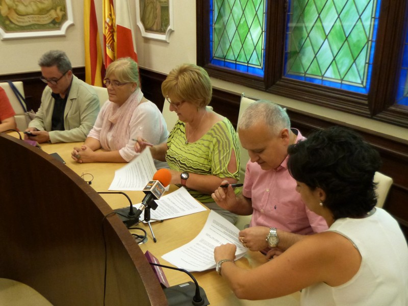 Pacte govern municipal 2015