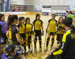 Partit hoquei noies Copa Europa Gijón 25 gener 2020.jpg