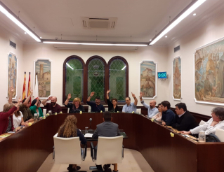Ple Ajuntament 15 d'octubre 2019 Extraordinari votació.jpeg