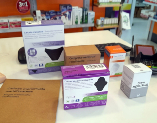 Productes farmàcia equitat menstrual 5 març 2024 ret.jpg
