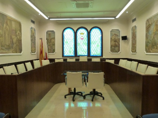 Sala de Plens buida